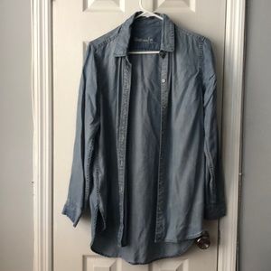 Gap Chambray oversized shirt
